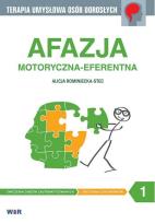 Okładka książki Afazja motoryczna-eferentna. Część 1