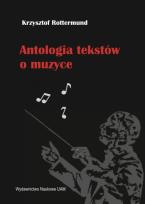 Okładka książki Antologia tekstów o muzyce