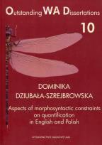 Okładka książki Aspects of morphosyntactic constraints on quantification in English and Polish