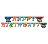 Opakowanie Banner 'Mickey Roadster Racers - Happy Birhday''