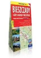 Opakowanie Bieszczady i Góry Sanocko-Turczańskie. Mapa turystyczna. 1:65 000