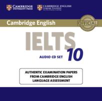 Opakowanie Cambridge IELTS 10 Audio CD set 2CD