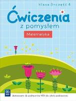 Okładka książki Ćwiczenia z pomysłem. Matematyka 3/4 w.2016 WSiP