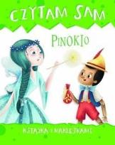 Okładka książki Czytam sam. Pinokio. Książka z naklejkami