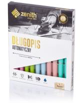 Opakowanie Długopis Zenith 7/10 mix pastelowy 04071010