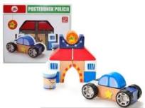 Opakowanie Drewno układanka policja Brimarex (1574169)