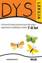 Okładka książki DYSLEKSJA 7-8 LAT