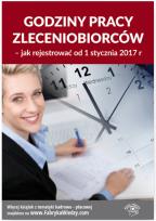 Okładka książki Godziny pracy zleceniobiorców