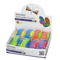 Opakowanie Gumka Armadillo CDU mix (24szt)