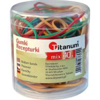 Opakowanie Gumki Recepturki 40g Mix Tuba