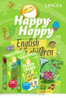 Okładka książki Happy Hoppy Pakiet edukacyjny dla dzieci do nauki j. angielskiego (English for children + CD, Fiszki cz. 1, Fiszki cz. 2)