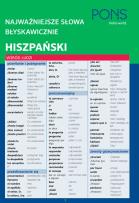 Okładka książki Hiszpański Najważniejsze słowa błyskawicznie