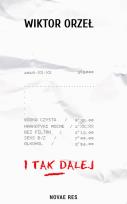 Okładka książki I tak dalej
