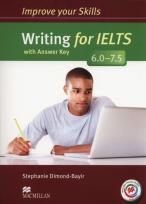 Okładka książki Improve your Skills for IELTS 6.0-7.5 Writing Książka ucznia z kluczem + Macmillan Practice Online