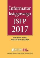 Okładka książki Informator księgowego jsfp 2017