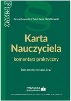 Okładka książki Karta Nauczyciela komentarz praktyczny Stan prawny styczeń 2017
