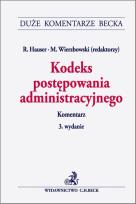 Okładka książki Kodeks postępowania administracyjnego Komentarz