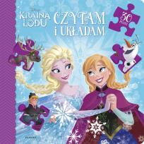 Okładka książki Kraina Lodu. Czytam i układam