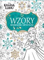 Okładka książki KRAINA LODU.  WZORY. KOLOROWANKI ARTYSTYCZNE