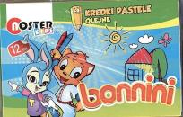 Opakowanie Kredki pastele 12 kolorów NOSTER