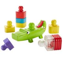 Okładka książki Krokodylek i Klocki do układania