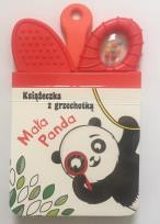 Okładka książki Książeczka z grzechotką i gryzaczkiem - Mała Panda