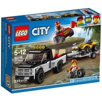 Okładka książki Lego CITY 60148 Wyścigowy zespół quadowy