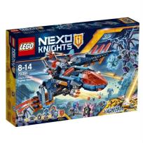 Okładka książki Lego NEXO KNIGHTS 70351 Blasterowy myśliwiec...