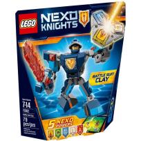 Okładka książki Lego NEXO KNIGHTS 70362 Zbroja Claya
