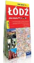 Opakowanie Łódź- plan miasta 1:22 000 (papier)