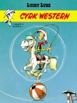 Okładka książki Lucky Luke. Cyrk Western