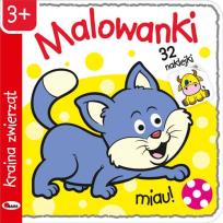 Okładka książki Malowanki 5 kraina zwierząt