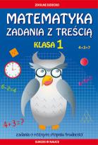 Okładka książki Matematyka. Zadania z treścią. Klasa 1 LITERAT
