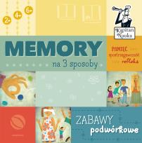 Okładka książki Memory na 3 sposoby Zabawy podwórkowe