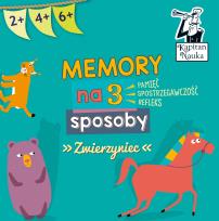 Okładka książki Memory na 3 sposoby Zwierzyniec. Nowa edycja