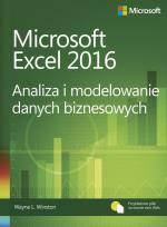 Okładka książki Microsoft Excel 2016 Analiza i modelowanie danych biznesowych