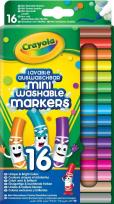 Opakowanie Mini markery zmywalne 16 kolorów CRAYOLA