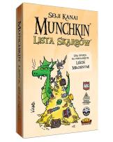 Okładka książki Munchkin Lista Skarbów BLACK MONK