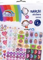 Opakowanie Naklejki Fiorello dziewczynka