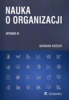 Okładka książki Nauka o organizacji