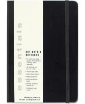 Opakowanie Notatnik Ess duży Czarny Kropki