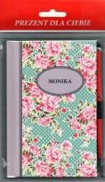 Opakowanie Notes imienny Monika