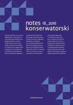 Opakowanie Notes Konserwatorski Tom 18