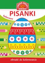 Okładka książki Obrazki do kolorowania. Pisanki
