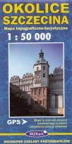 Opakowanie Okolice Szczecina mapa 1:50 000