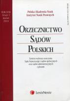 Opakowanie Orzecznictwo Sądów Polskich 3/2014