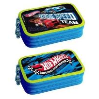Opakowanie Piórnik z wyposażeniem 3zam Hot Wheels