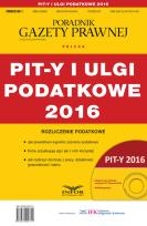 Opakowanie PIT-y i Ulgi Podatkowe 2016
