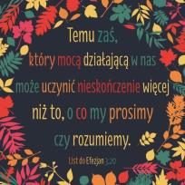 Opakowanie Podstawka korkowa - Temu zaś który mocą