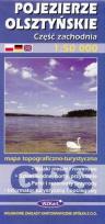 Opakowanie Pojezierze Olsztyńskie część zachodnia mapa 1:50 000